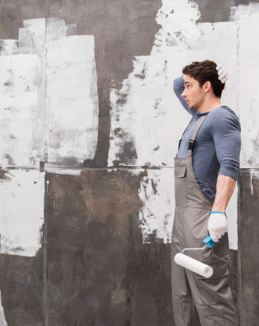 commercial painting project